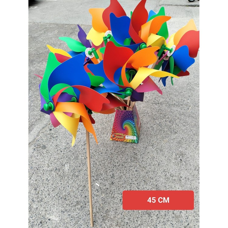 45 CM ÇAP 7 KANATLI BAHÇE RÜZGAR GÜLÜ