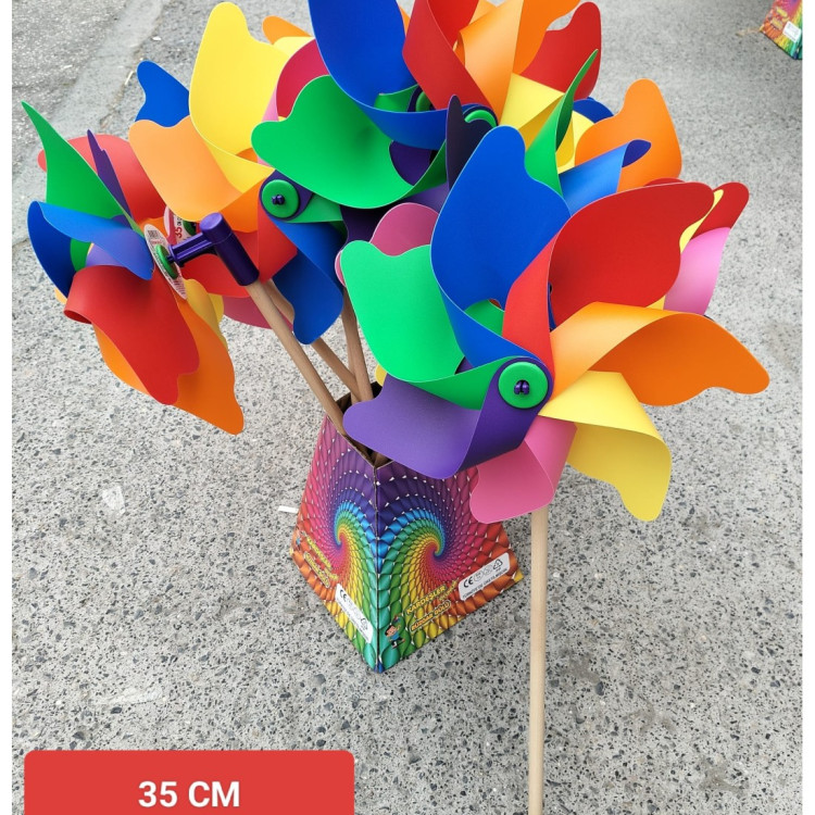 35 CM ÇAP 7 KANATLI BAHÇE RÜZGAR GÜLÜ