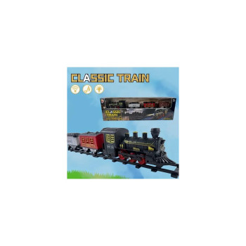 KUT.PİLLİ TREN RAYLI DUMAN ÇIKARAN SESLİ IŞIKLI 3 VAGONLU KUT.PİLLİ TREN RAYLI DUMAN ÇIKARAN SESLİ IŞIKLI 3 VAGONLU