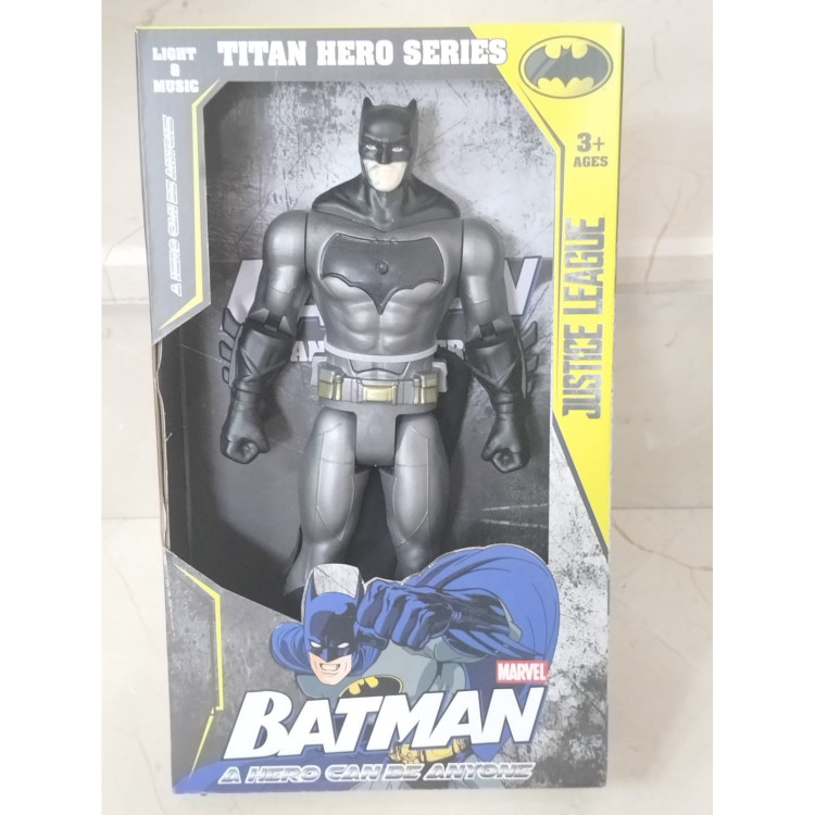 KUT.BATMAN PİLLİ SESLİ IŞIKLI 30CM