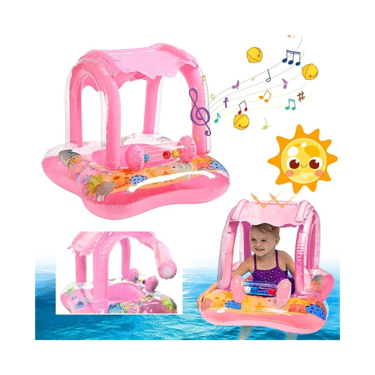 PVC DE GÖLGELİKLİ BABY FLOAT 65*56*25CM