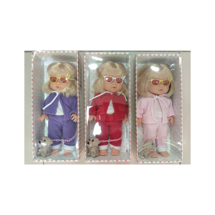 KUT.EŞOFMANLI MELİS  ET BEBEK 35CM MASAL ANLATAN