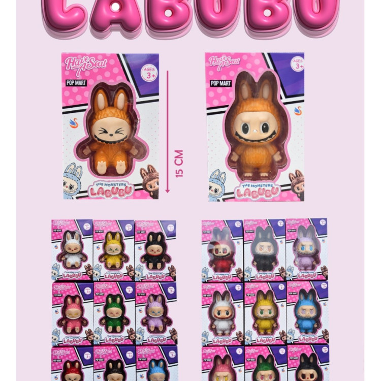 KUT.LABUBU FİGÜR 15CM