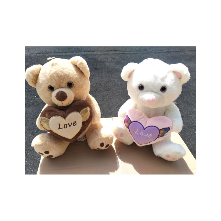 40 CM MELEK KALPLİ AYI