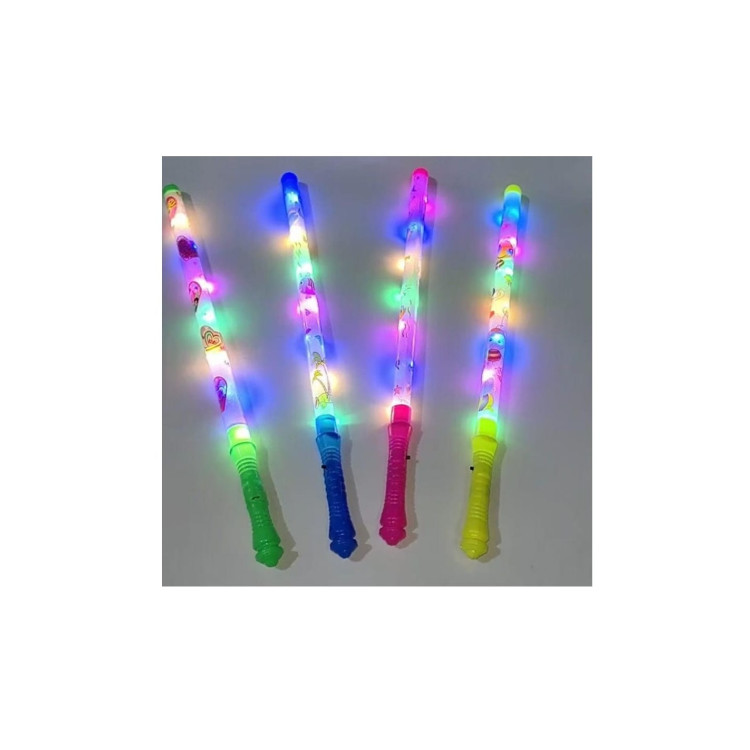 PVCDE DESENLİ IŞIKLI UZUN ÇUBUK 48CM