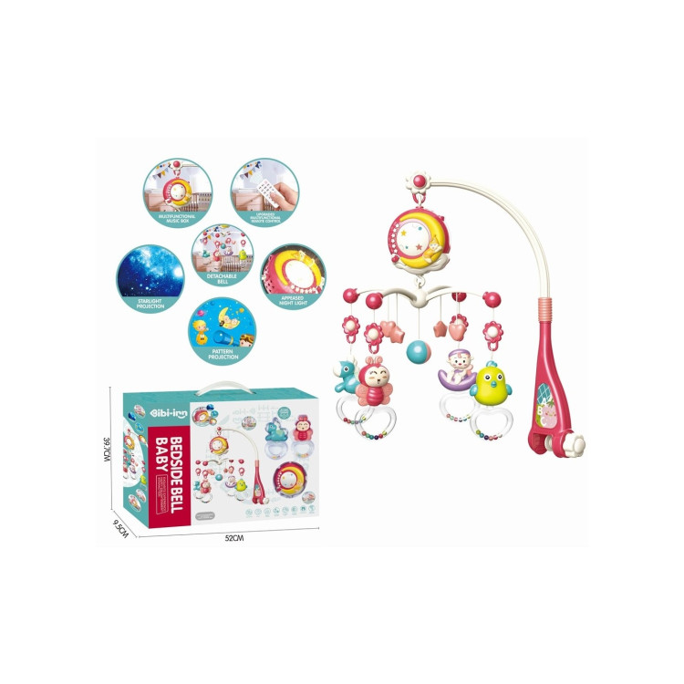 KUT.U/K Işıklı Müzikli Kırmızı Bebek Dönencesi