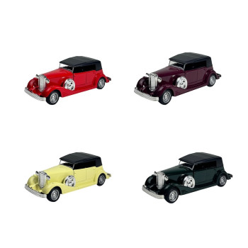 METAL ÇEKBIRAK KLASİK ARABALAR 4 MODEL METAL ÇEKBIRAK KLASİK ARABALAR 4 MODEL