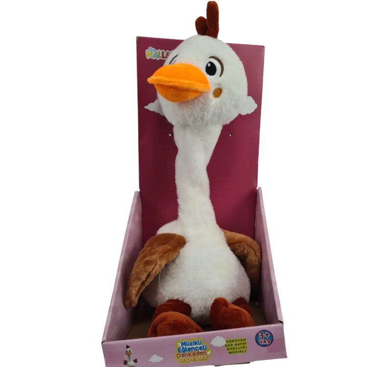 KUT.PİLLİ DANS EDEN SES KAYITLI CİVCİV 35CM