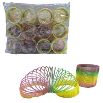 PVCDE SİMLİ STRES YAYI 6CM (DZ:12Lİ) PVCDE SİMLİ STRES YAYI 6CM (DZ:12Lİ)