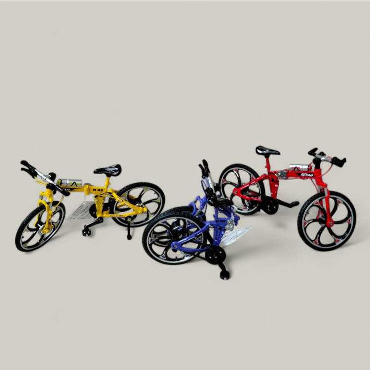 STANDLI METAL KATLANIR BİSİKLET 20CM STANDLI METAL KATLANIR BİSİKLET 20CM