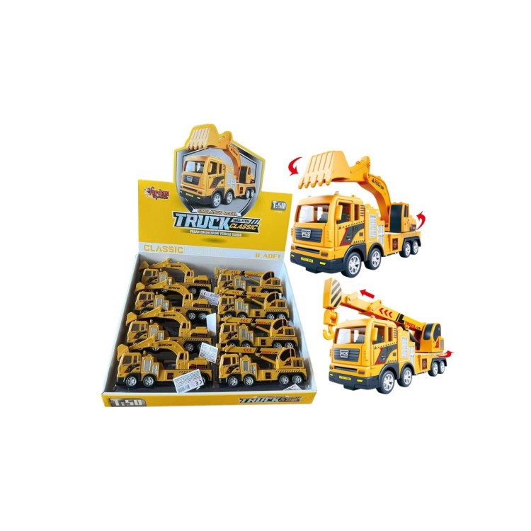 STANDDA Sürtmeli Sarı Vinç ve Ekskavatör