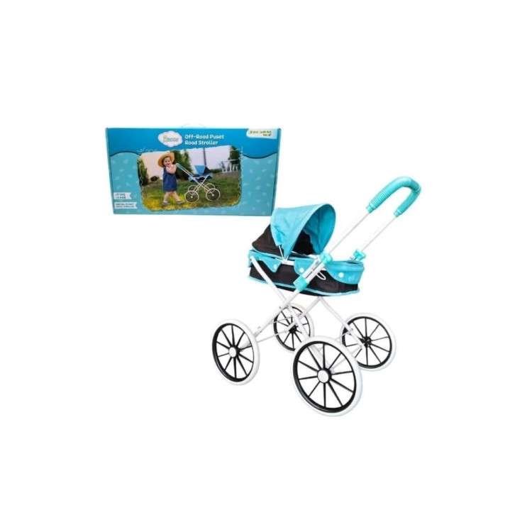 KUT.METAL Beşikli PUSET KATLANIR BÜYÜK TEKER