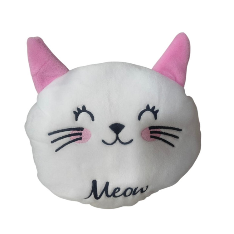 MEOW PELUŞ KEDİ YASTIK