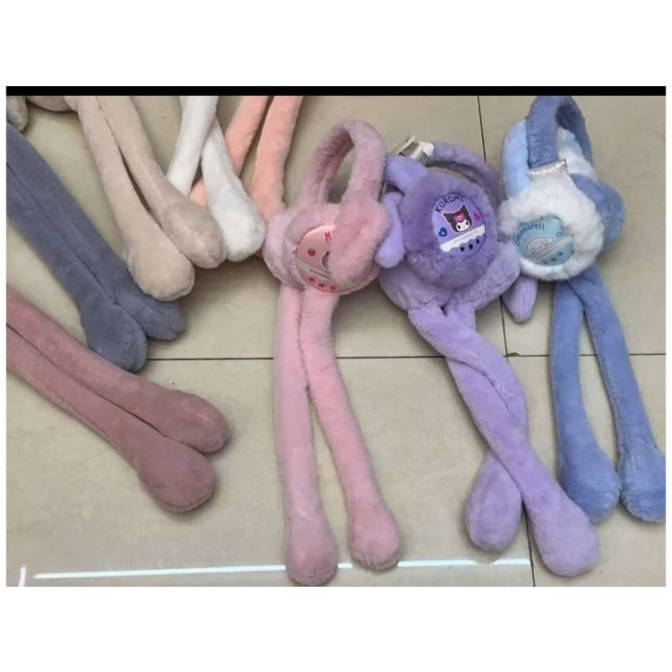 PELUŞ TAVŞAN KULAKLIK VİKVİK SESLİ