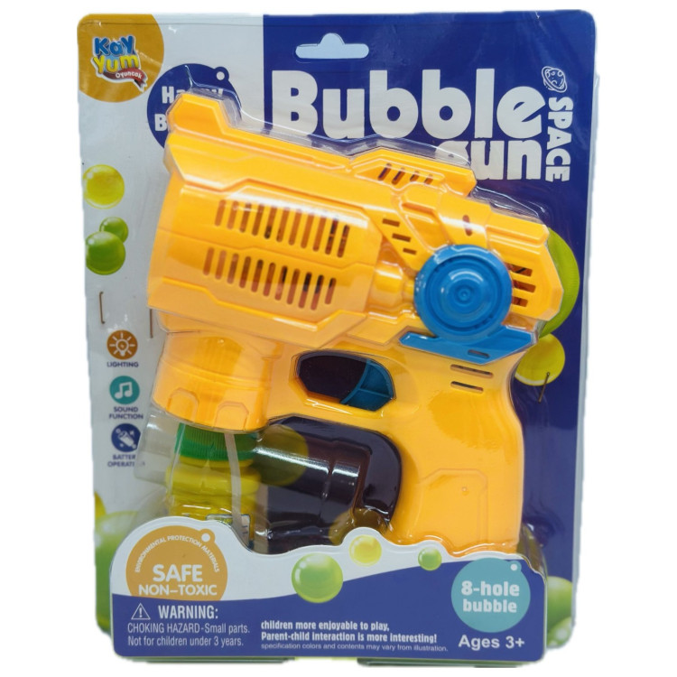 KART.PİLLİ MÜZİKLİ KÖPÜK TABANCASI