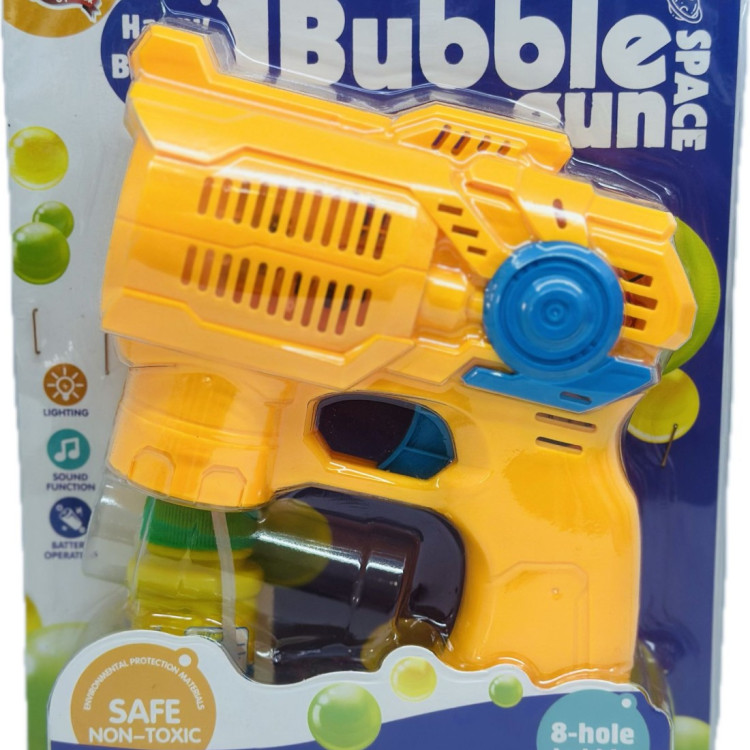 KART.PİLLİ MÜZİKLİ KÖPÜK TABANCASI