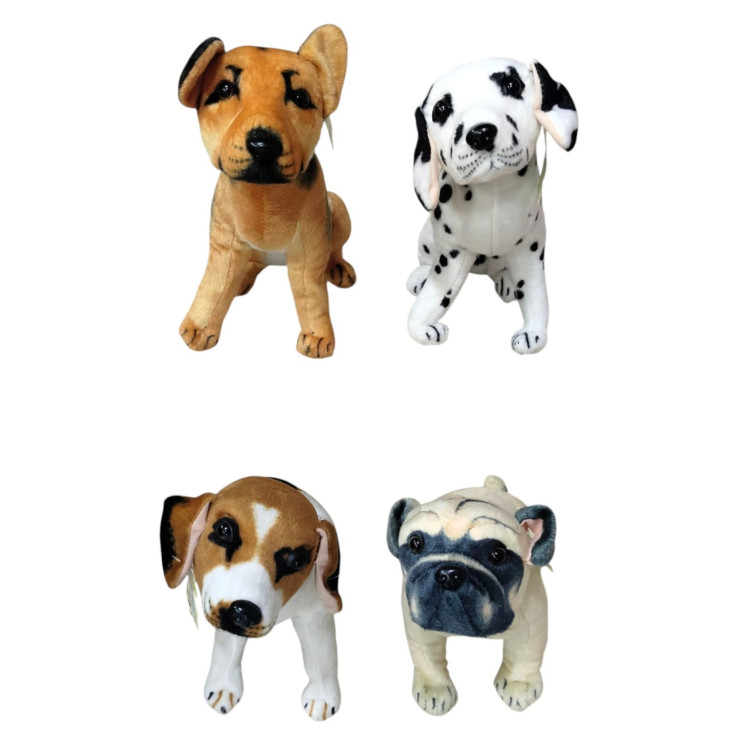 30CM PELUŞ KÖPEK DEMİR AYAKLI