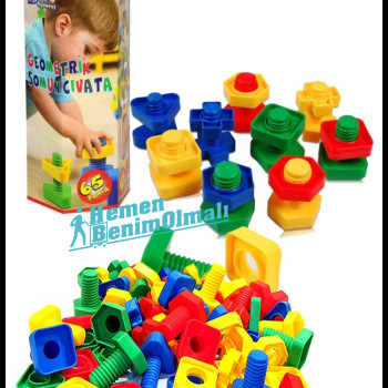 YUV.KUT.65 PCS GEOMETRİK SOMON CİVATA YUV.KUT.65 PCS GEOMETRİK SOMON CİVATA