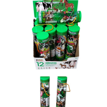 SİLİNDİR KUT.KÜÇÜK ÇİFTLİK HAYVAN SETİ SİLİNDİR KUT.KÜÇÜK ÇİFTLİK HAYVAN SETİ