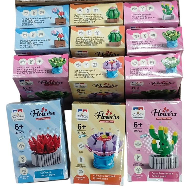 STAND.KUT.KAKTÜS LEGO 31PCS