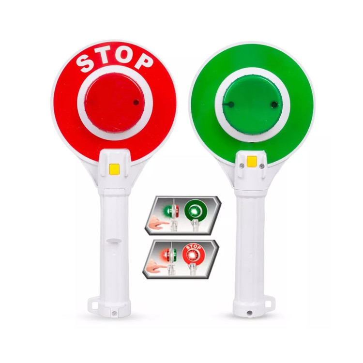 STAND PİLLİ IŞIKLI TRAFİK OYUN SETİ 23CM