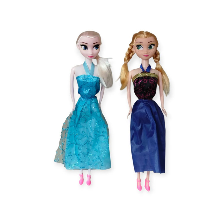 PVC DE 2Lİ FROZEN BEBEK 28CM İTHAL ÜRÜN