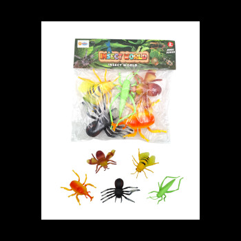 PVCDE 5 PCS BÖCEK HAYVANLAR SET PVCDE 5 PCS BÖCEK HAYVANLAR SET