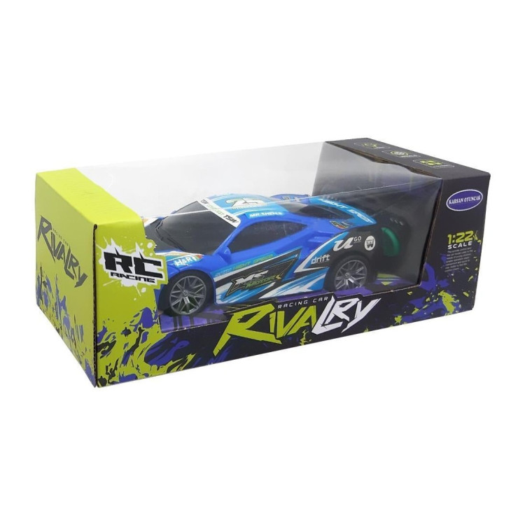 KUT.U/K ŞARJLI YARIŞ ARABASI DESENLİ 17CM