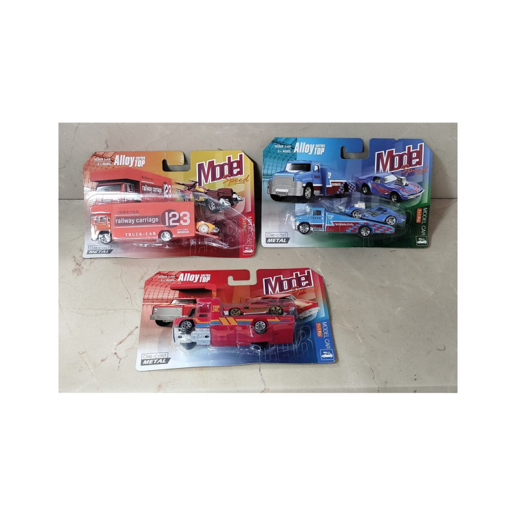 KART.METAL ARABA TAŞIYAN TIR-KAMYON 12CM