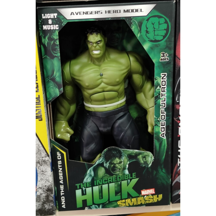 KUT.HULK SESLİ IŞIKLI 30CM