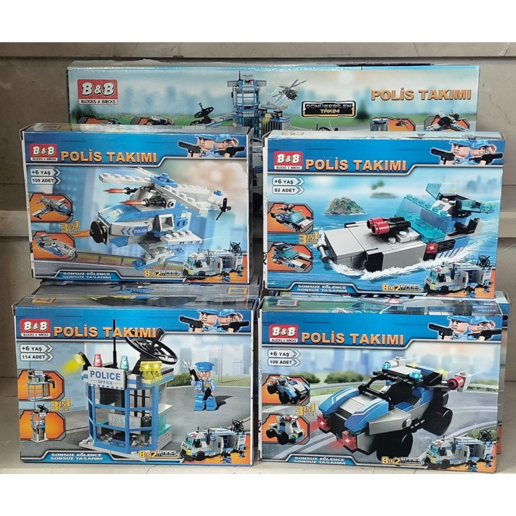 STAND KUT.POLİS TAKIMI LEGO CİTY