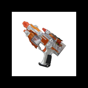 PVC'DE PİLLİ LAZER YANSITMALI KÖPÜKLÜ TABANCA PVC'DE PİLLİ LAZER YANSITMALI KÖPÜKLÜ TABANCA