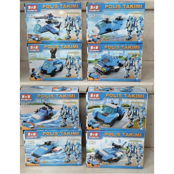 STAND KUT.2 in1 POLİS TAKIMI LEGO CİTY