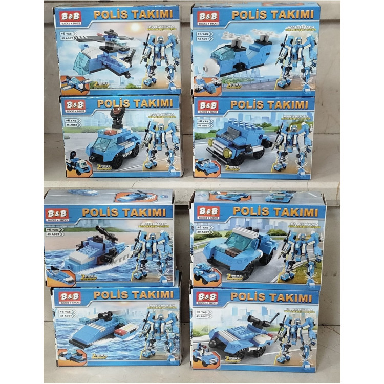 STAND KUT.2 in1 POLİS TAKIMI LEGO CİTY