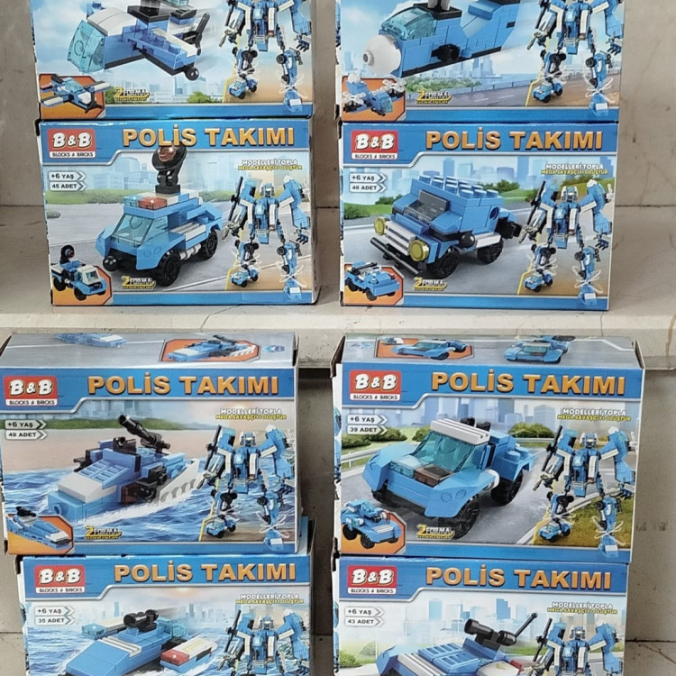 STAND KUT.2 in1 POLİS TAKIMI LEGO CİTY