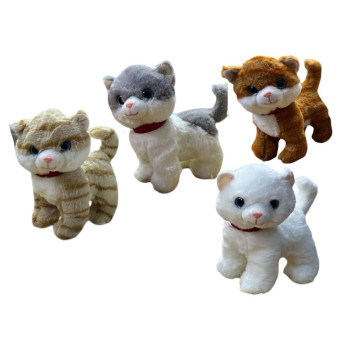 20 CM PELUŞ SESLİ KEDİ AYAKTA 20 CM PELUŞ SESLİ KEDİ AYAKTA