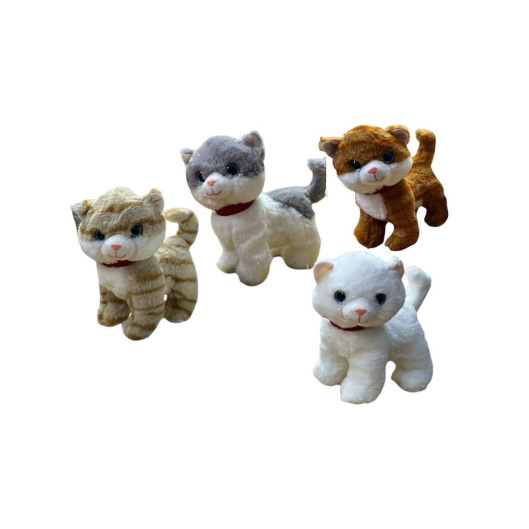 PELUŞ SESLİ KEDİ AYAKTA