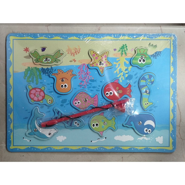 MIKNATISLI 12 Lİ BALIK TUTMA OYUNU