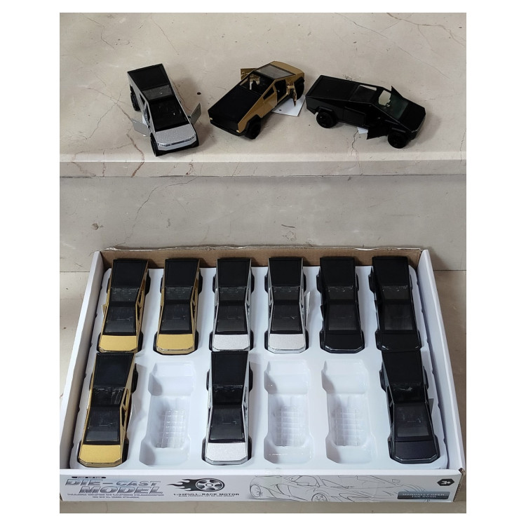 STAND DA METAL TESLA ÇEKBIRAK ARABA 12CM KAPILARI AÇILIR