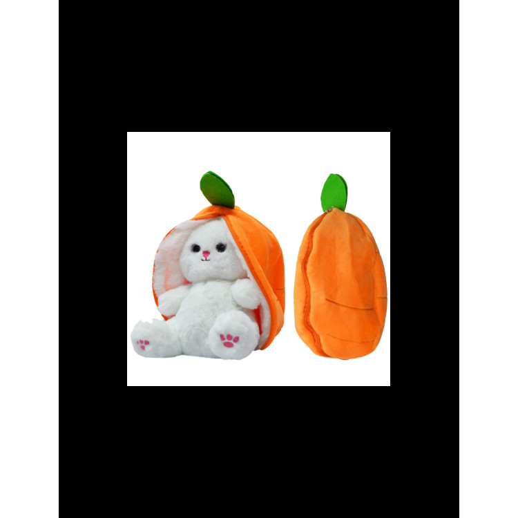 35 CM ÇİLEK TAVŞAN FERMUARLI