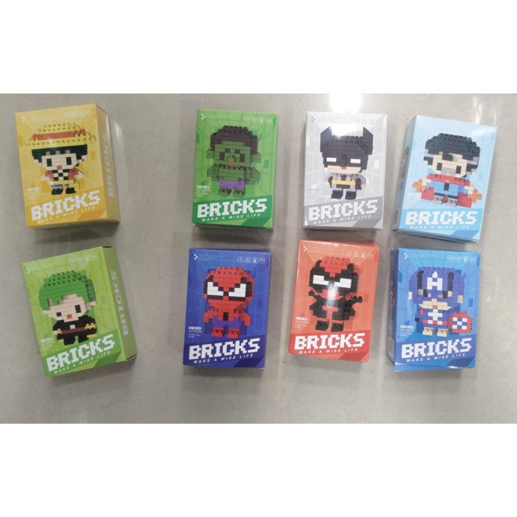 KUT.BRICKS LEGO KARAKTERLİ