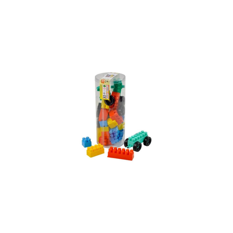 34 PCS LEGO PVC SİLİNDİR KUTULU