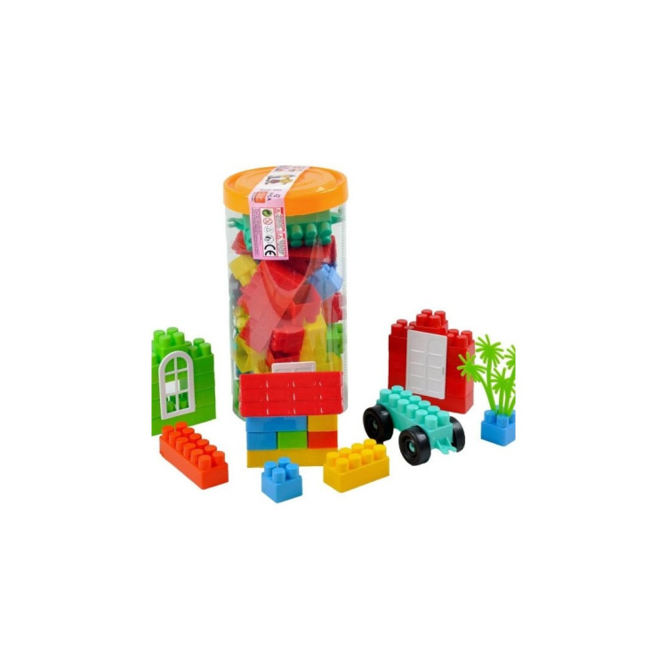 42 PCS LEGO PVC SİLİNDİR KUTULU