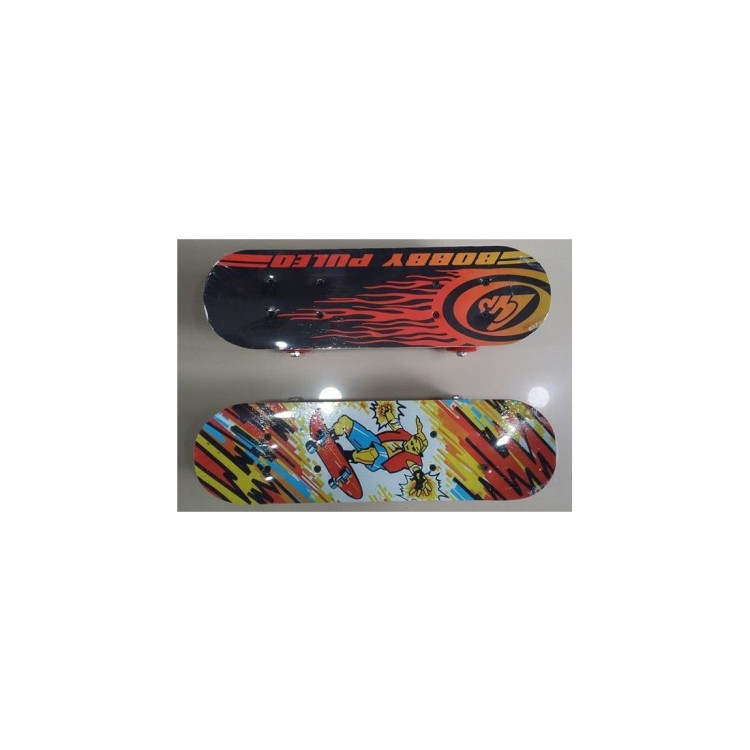 KÜÇÜK BOY RESİMLİ AHŞAP KAYKAY 43*13CM