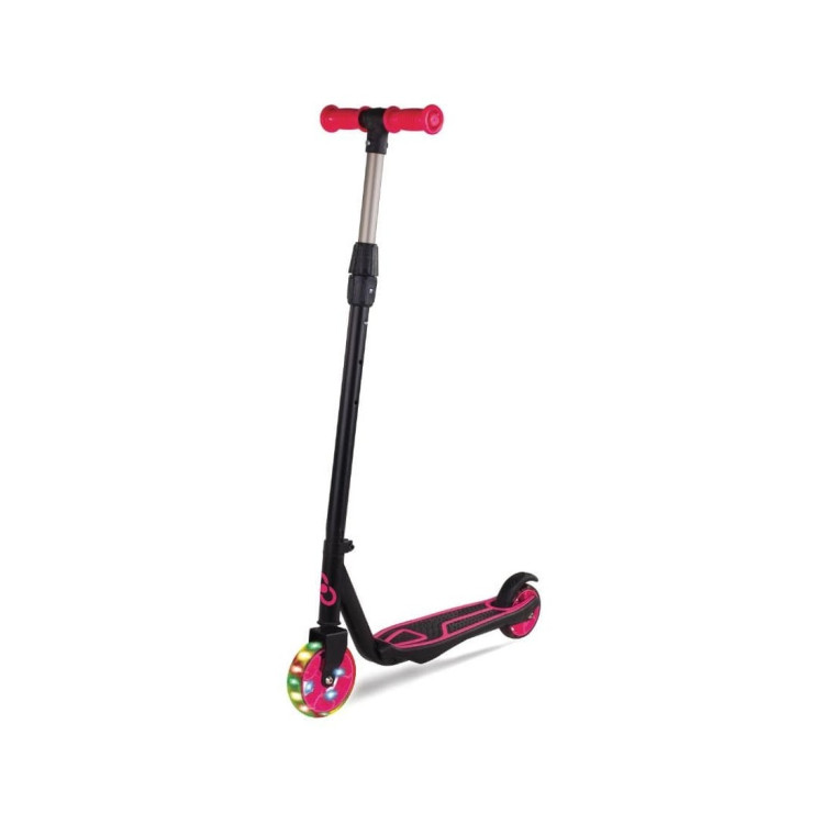 5+ PEMBE 2 TEKER METAL IŞIKLI SCOOTER