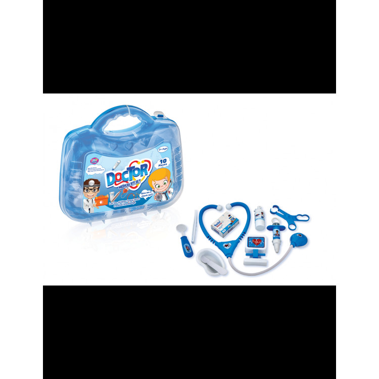 ÇANTALI MAVİ DOKTOR SETİ 10 PCS