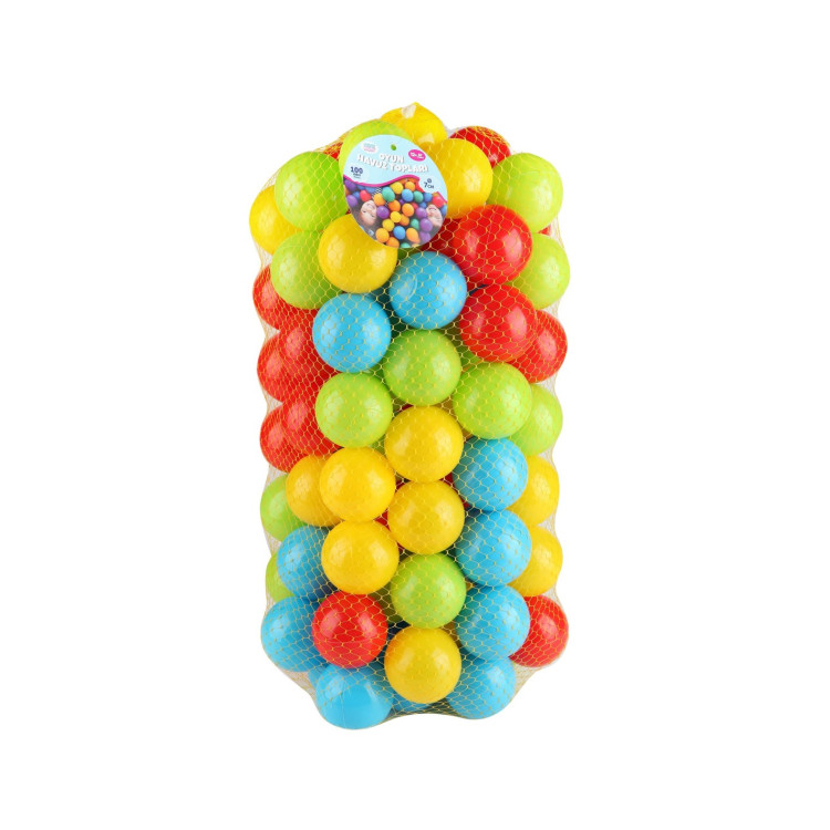 100LÜ 7 CM FİLEDE HAVUZ TOPU