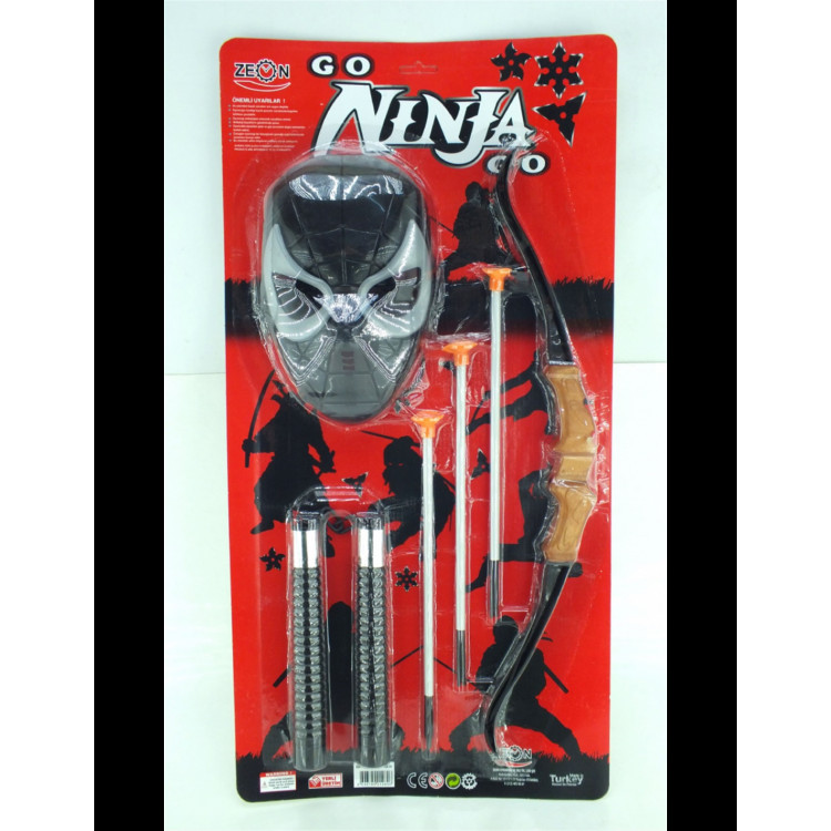 KART.OK-YAYLI MASKELİ NİNJA SETİ