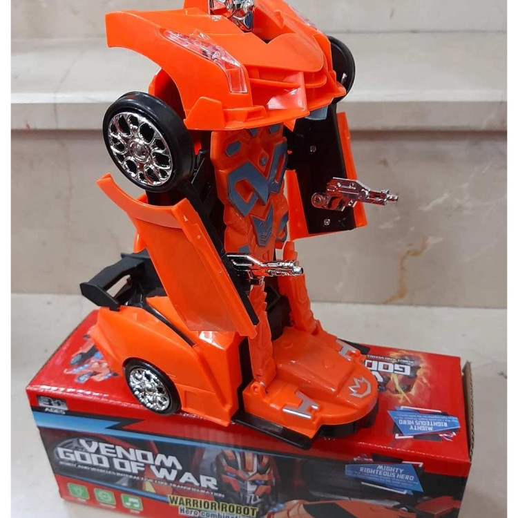 KUT.PİLLİ OTO-ROBOT DÖNÜŞEBİLEN FERARİ 22CM