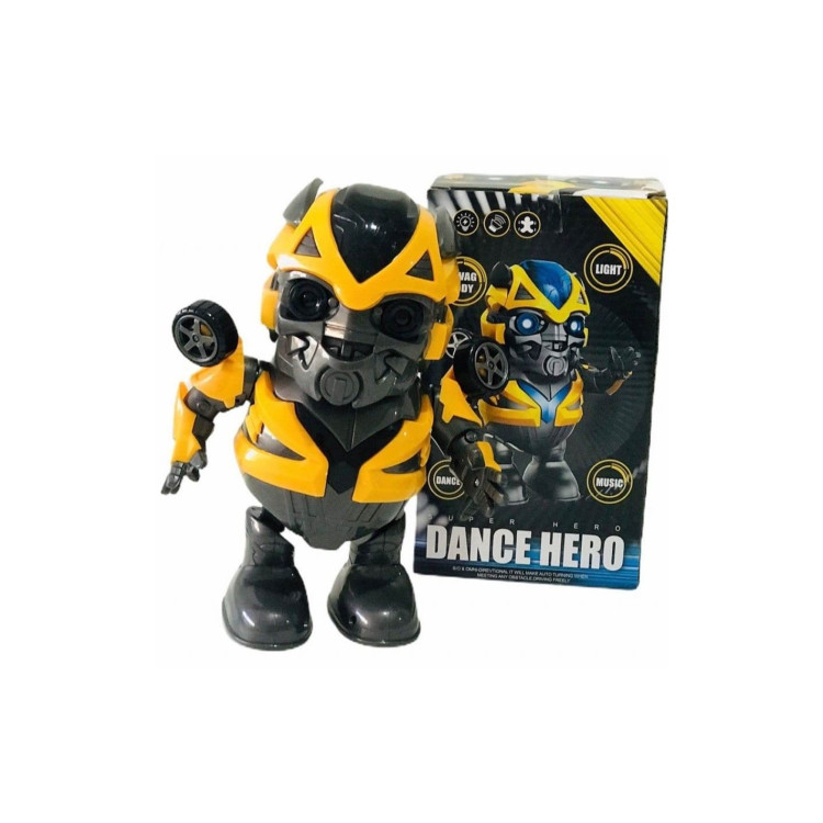 KUT.PİLLİ SESLİ HERO DANS EDEN ROBOT